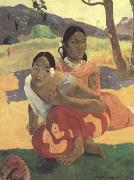 Paul Gauguin When will you Marry (Nafea faa ipoipo) (mk09) oil painting artist